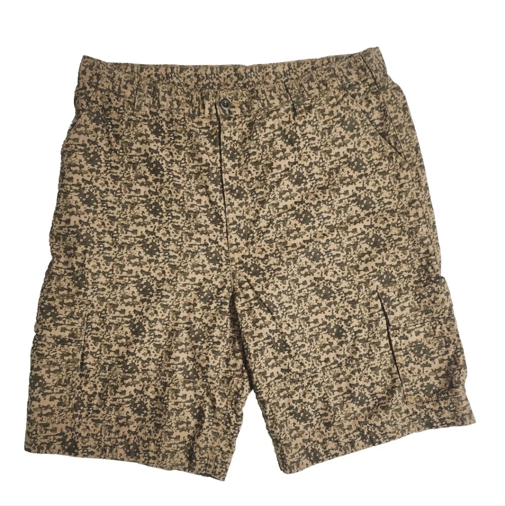 Mens Levi Camo Cargo Shorts Levi's Digital Brown Camouflage  42 X 12